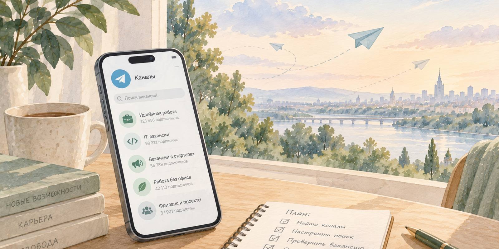 Как искать работу в Telegram: каналы, поиск, отклик и безопасность