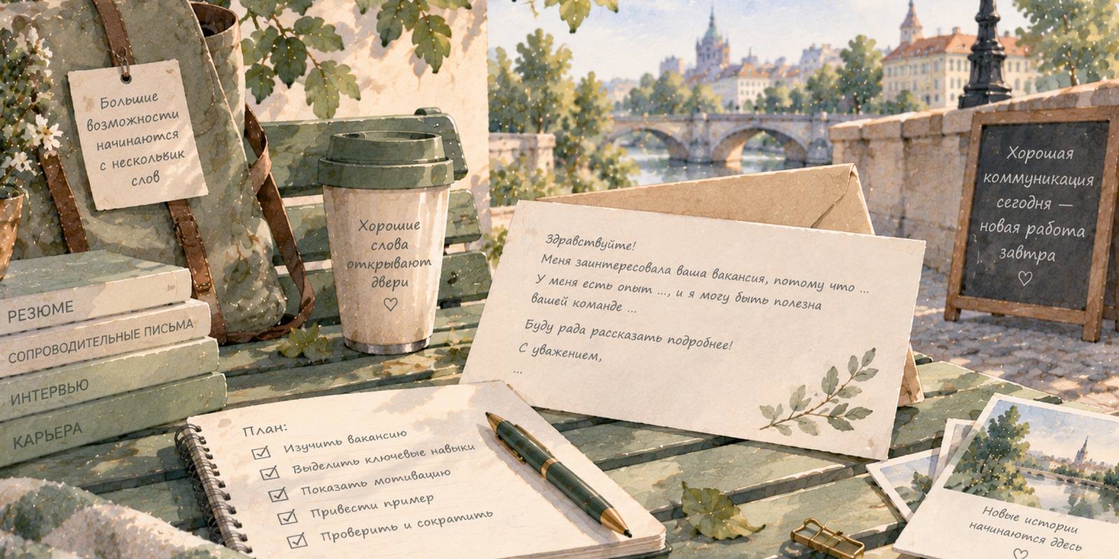 Как написать сопроводительное письмо к резюме: структура и примеры